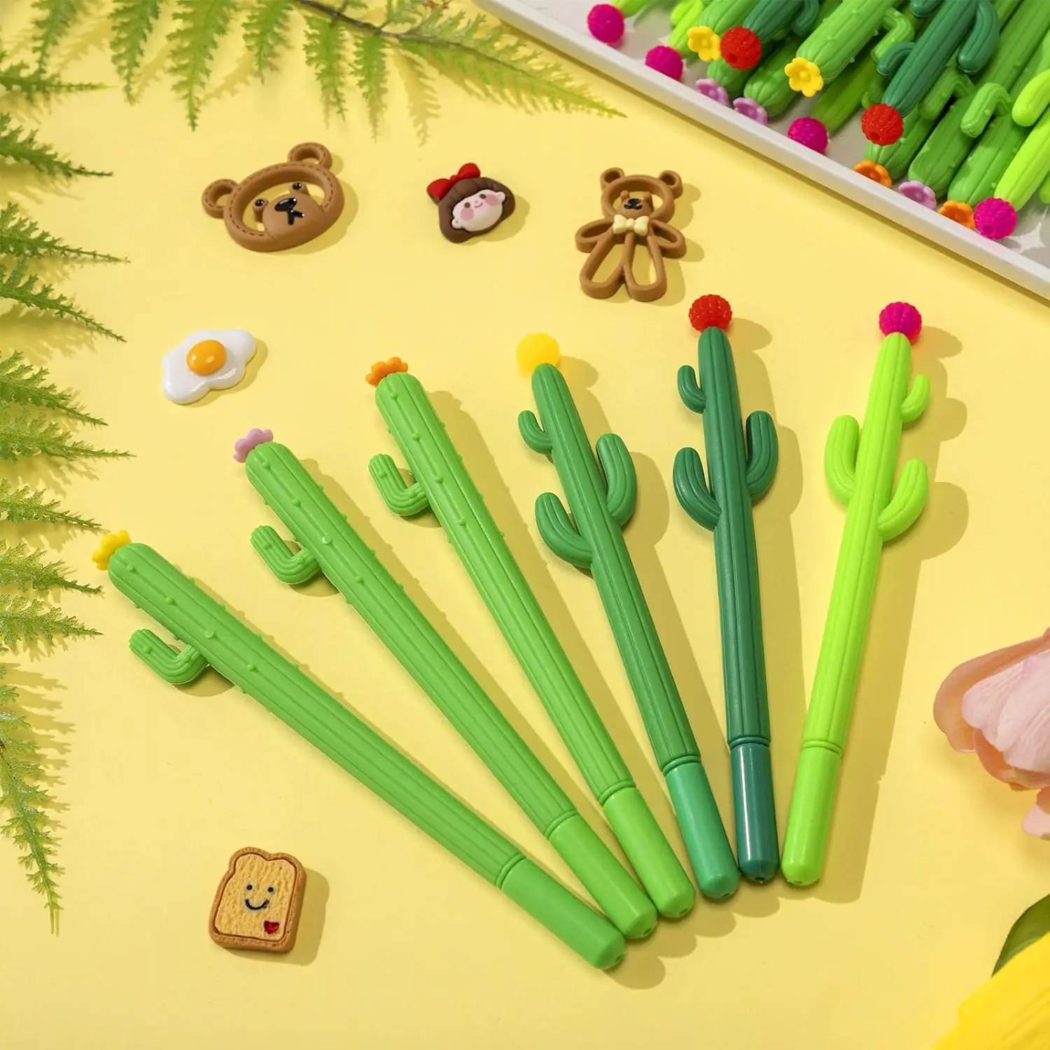 Гелевые Ручки С КАКТУСОМ, 0,5 мм, 36 шт.