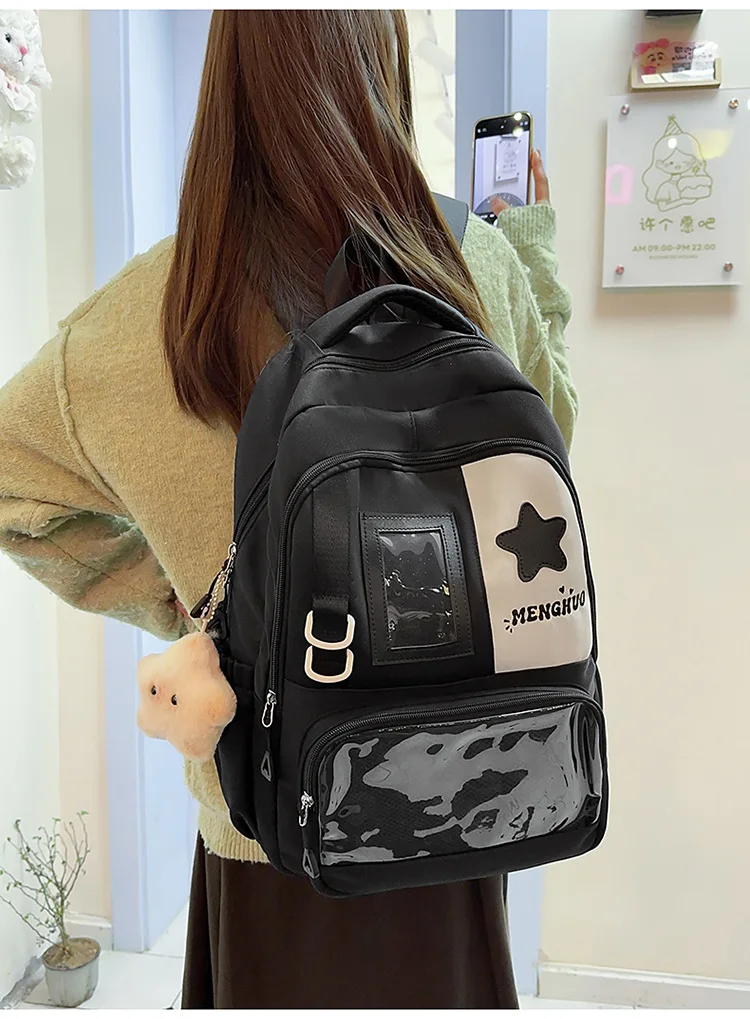 Kawaii Starry Preppy Harajuku Ita Backpack
