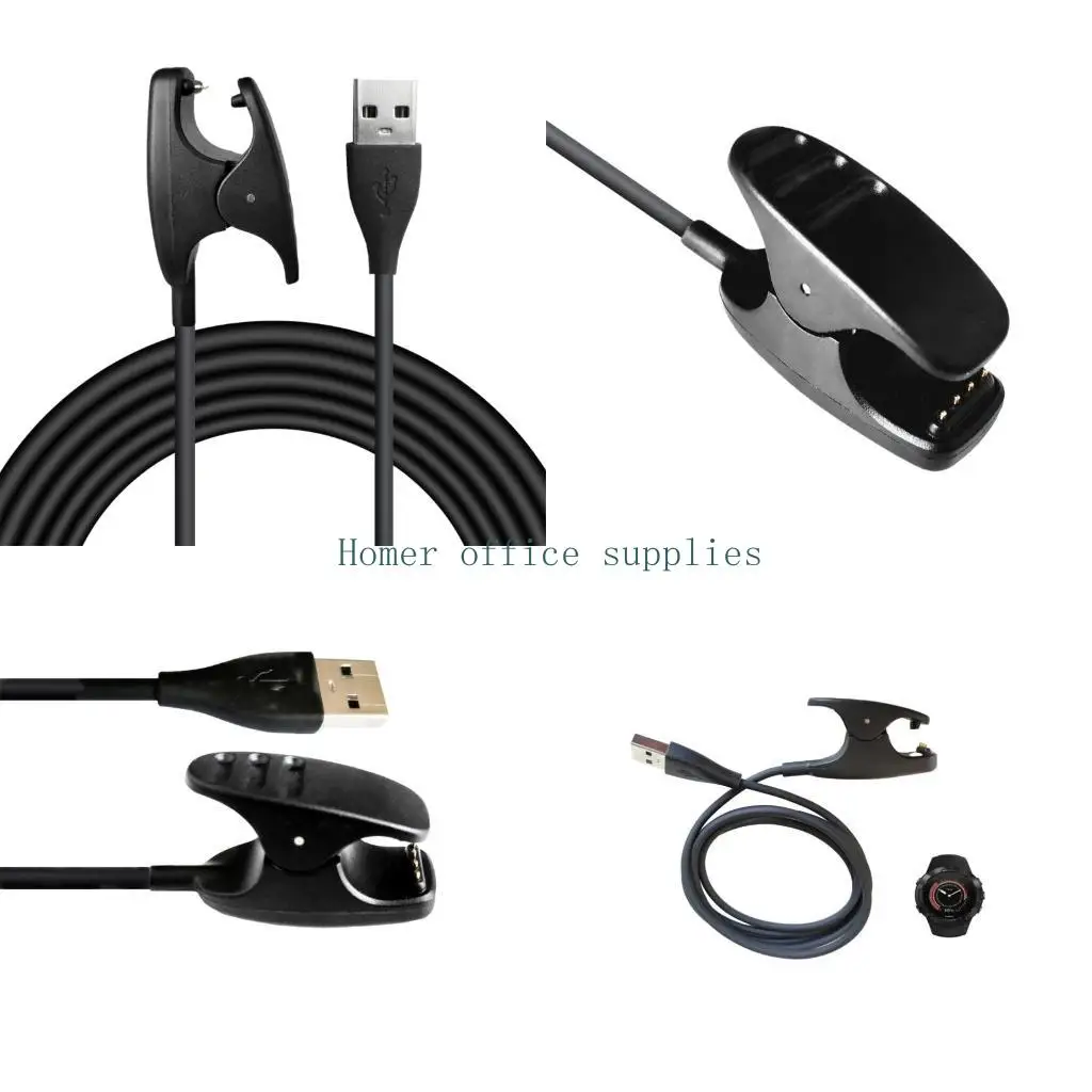 

K43B 1M 4Pin Adapter Chargers Clips Smartwatch Cable for Suunto5/3