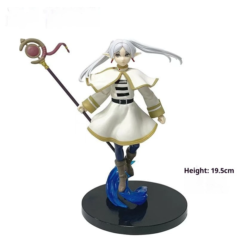 Figurine d'action Frieren de 14cm, sousou No Frieren Girl, modèle de jouet à collectionner, bouchon de nouilles pour les Fans du plus de la fin du voyage