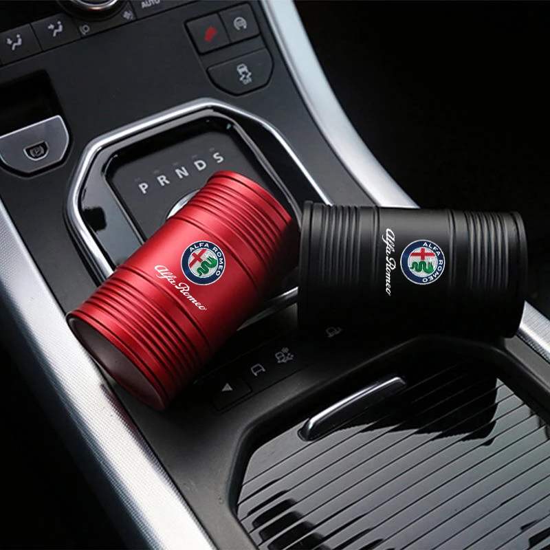 المحمولة منفضة سجائر السيارة حامل رماد السجائر حامل الكأس الإبداعي لألفا روميو جوليا ستيلفيو جيوليتا 159 147 156 166 اكسسوارات #1