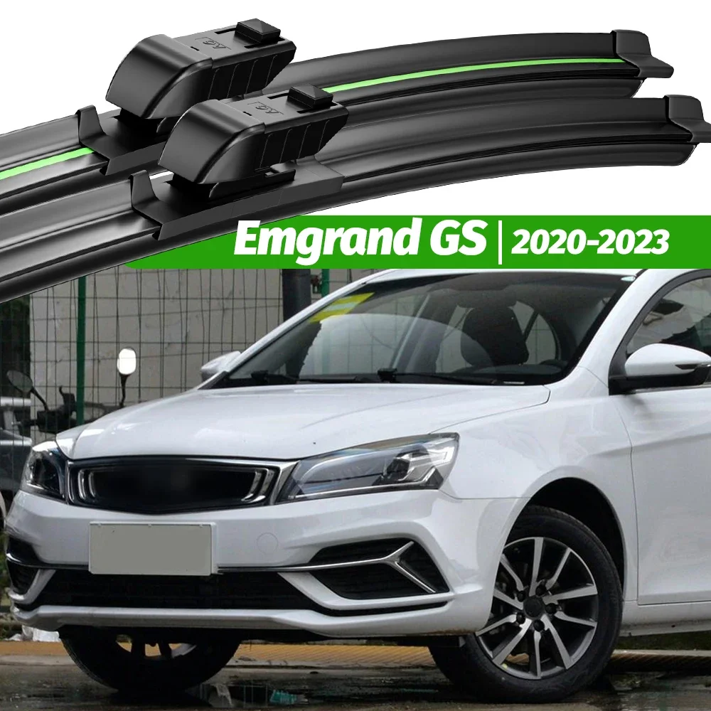 

For Geely Emgrand GS 2020-2023 2pcs Front Windshield Wiper Blades 2021 2022 Windscreen Window Accessories