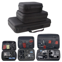Carrying Case Storage Bag Safe Portable Waterproof Shockproof for GoPro Hero 12 11 10 9 AKASO DJI Action 3 4 Go Pro Accessories