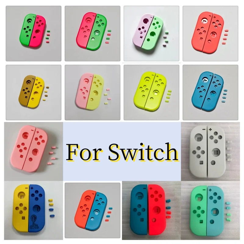 

100% Original New Front Back with Middle Frame Shell Housing Case Plastic Cover for Nintend Switch NS Joy-Con JoyCon Controller