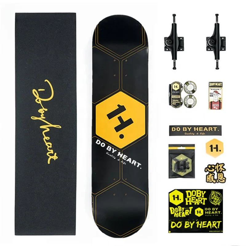 

Профессиональный новый DIY профессиональный скейтборд Canadian Maple Deck Pro набор аксессуаров для скейтборда на заказ палуба для скейтборда