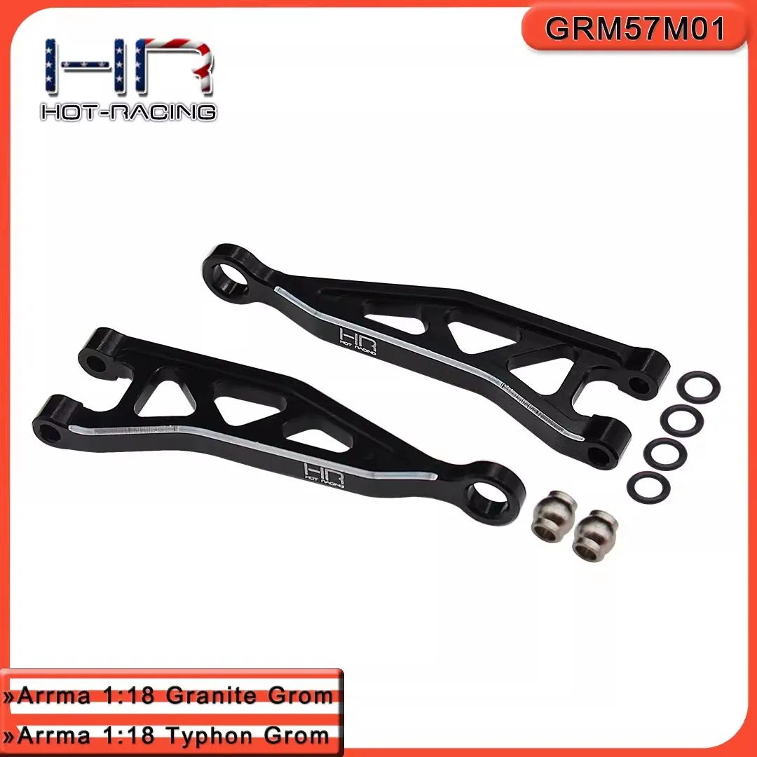 HR brazo de suspensión inferior y superior delantero y trasero de aluminio para ARRMA 1:18 granito Typhon Grom