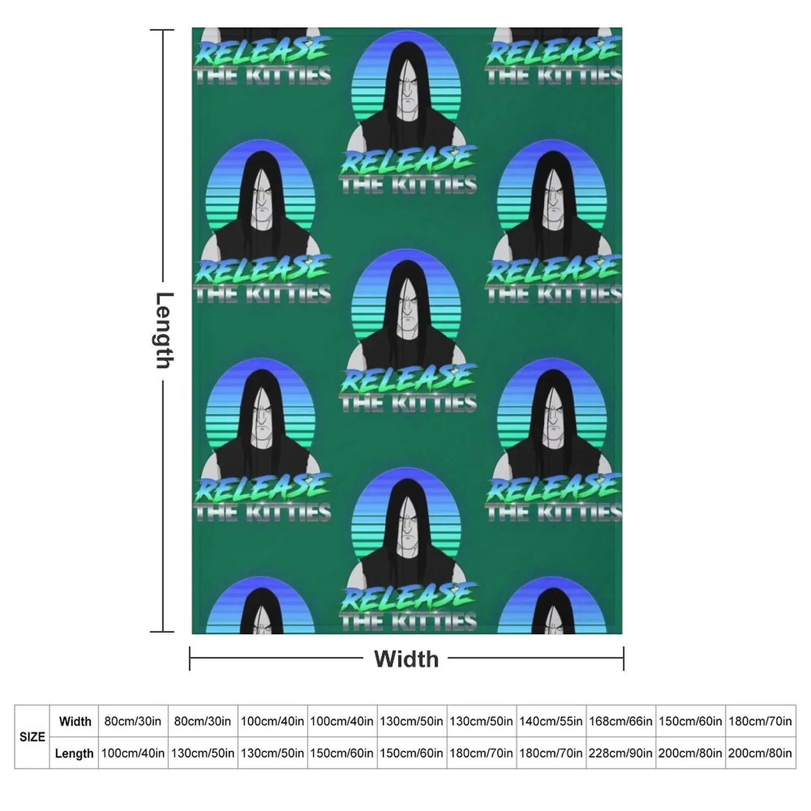 Release The Kitties. Throw Blanket couch cozy soft plush fuzzy picnic outdoor blanket