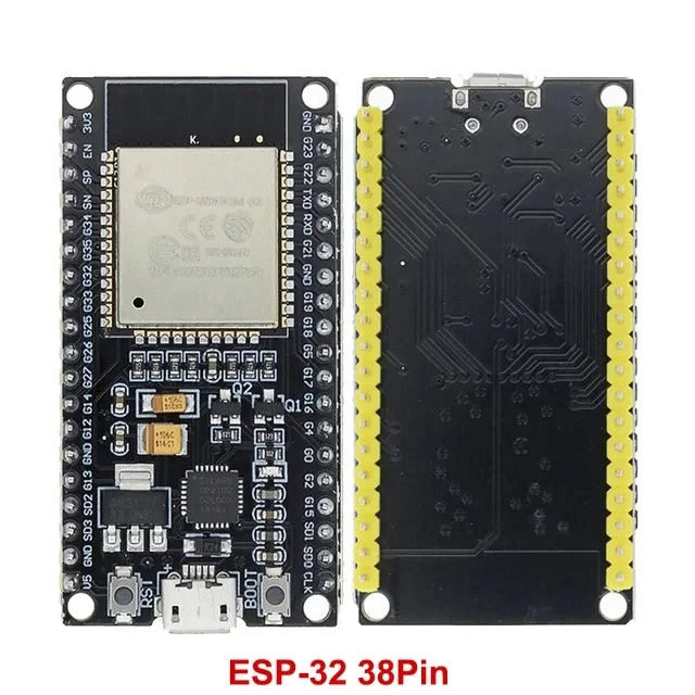 Макетная плата ESP32, беспроводная, Wi-Fi + Bluetooth, двухъядерный процессор, Интернета вещей, ESP-32D/32U, последовательный порт Wi-Fi