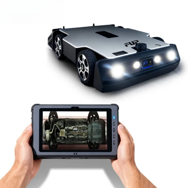 FUP vehicle bottom intelligent scanning robot, vehicle bottom inspection video scanning detection robot