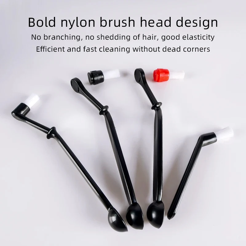 Detachable Nylon Brush Coffee Cleaning Brush Espresso Portafilter & Group