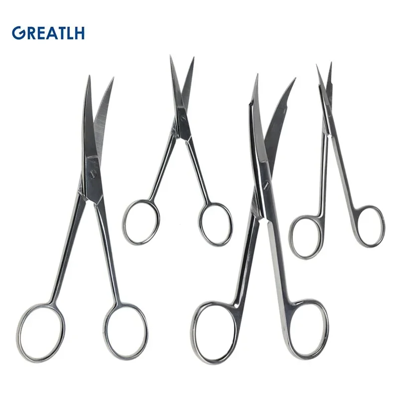 Stainless Steel Surgical Scissors Dissecting Scissors Double-tipped Scissors Dissecting Scissors Surgical Instrument