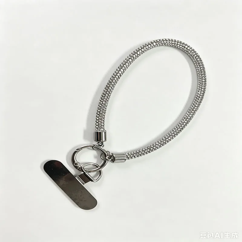 Universal Handy Lanyard Handgelenk Strap Glitter Flashy Strass Telefon Charme Anti-Verloren Kristall Diamant Hängen Strap Seil ﻿