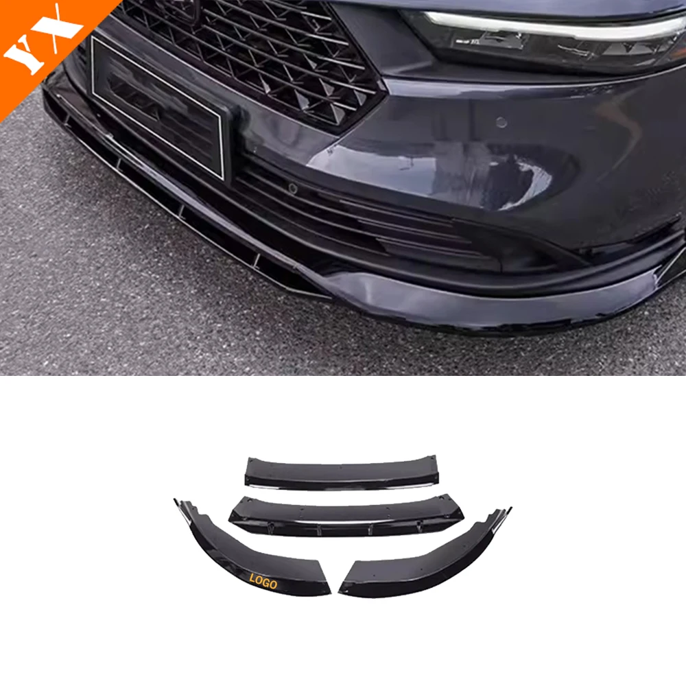 For Honda Accord 11th Gen 2023-2024  Exterior Accessories Carbon Trim Car Front Shovel Front Lip Front Bumper Protector Anti Hit