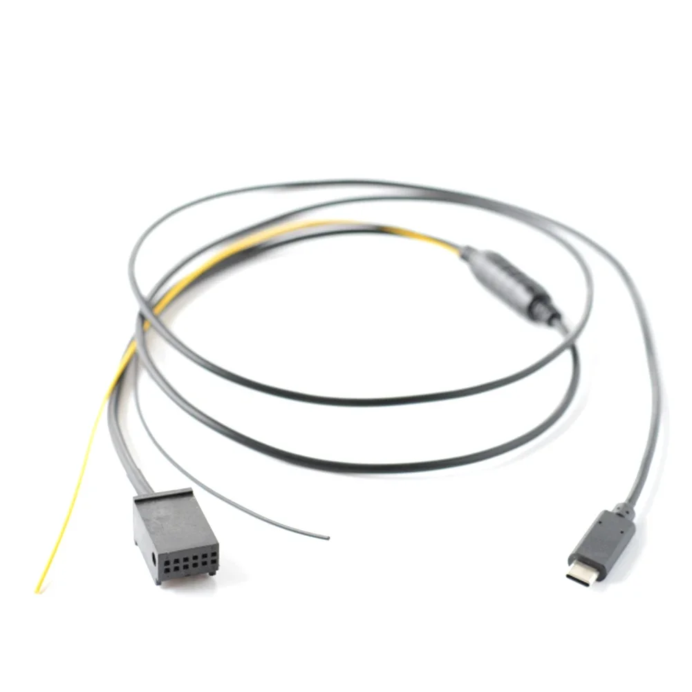 

For Opel Audio CD Player TYPEC Audio Input Cable AUX Audio+Charging Cable Car Electronics 12V To 5V Car Accessories ﻿