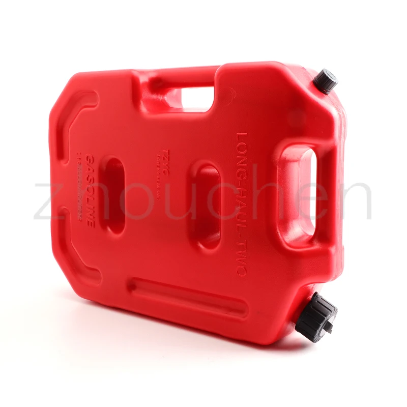 red 10L For Jerrycan Plastic Fuel Tank Spare Petrol Oil Jerry Can Car Motorcycle ATV SUV UTV Gasoline Storage Tank Jerrycan