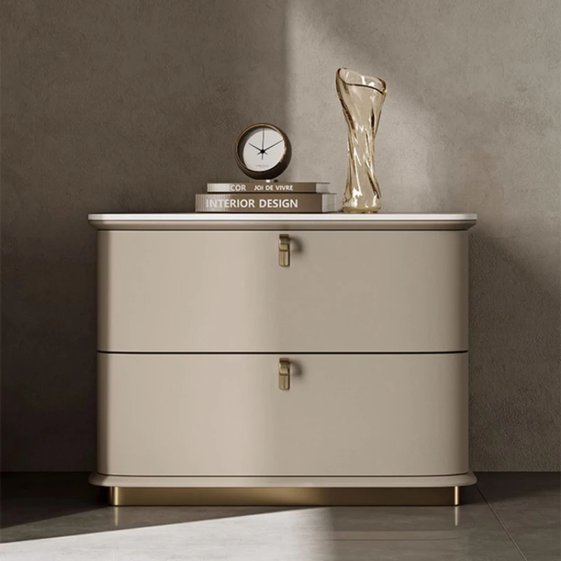 Bedside Table Room Floating Nightstand Small Night Comfortable With Drawers Bedroom Dressers Round Muebles Cabinet Bed Side