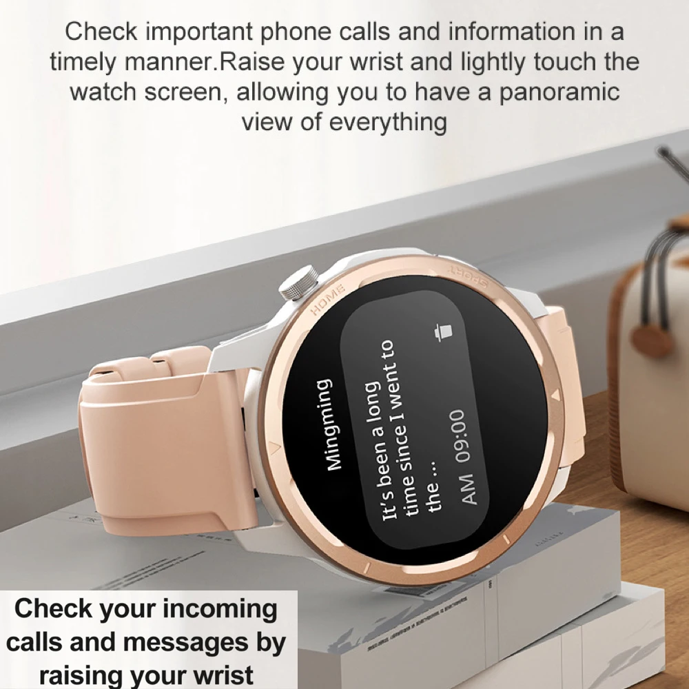 1,39 "ультра большой экран для мужчин и женщин, умные часы с синим зубом, спортивный браслет с пульсометром и здоровьем, водонепроницаемые музыкальные умные часы