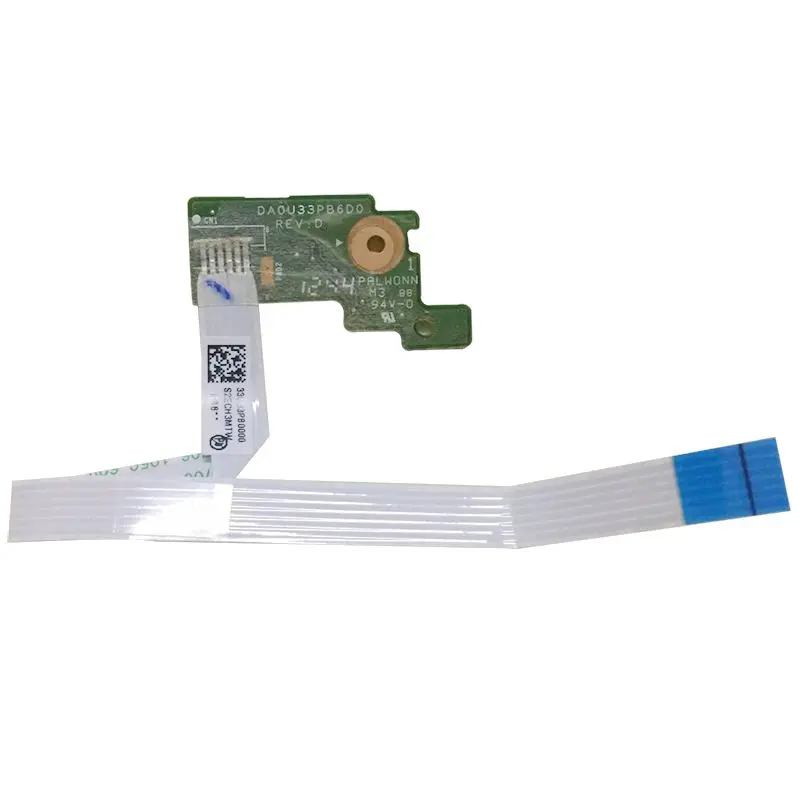 New For HP Pavilion 14-B TPN-Q113 TPN-Q115 DA0U33PB6D0 Power Button Board With Cable