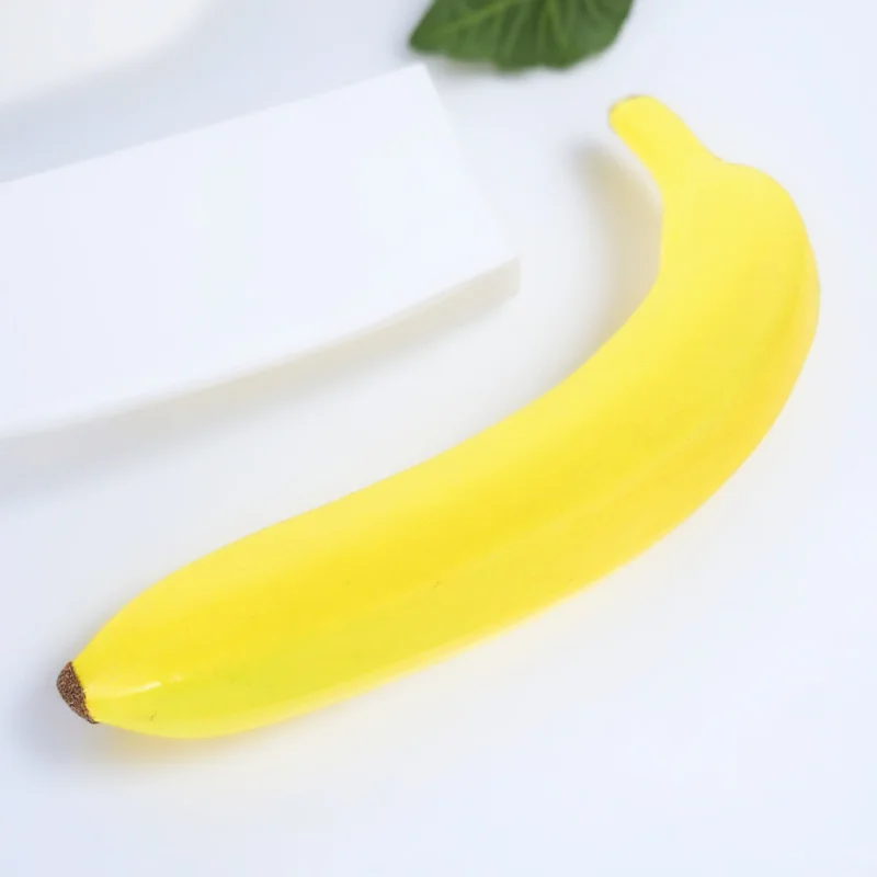 

Lifelike Banana Photo Prop Artificial Foam Fruit Decoration Home Kitchen Festival Display Educational Creative Gift Home Office