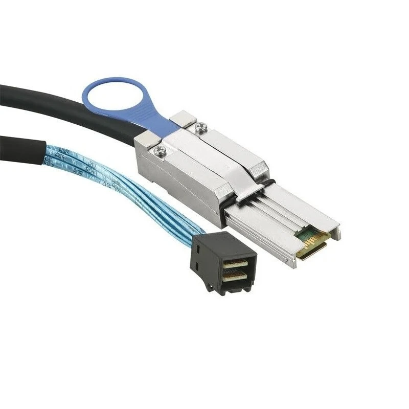 For Dust Mini SAS cable SFF-8088 to SFF-8088 26Pin server cabinet external SAS connection 1 meter long