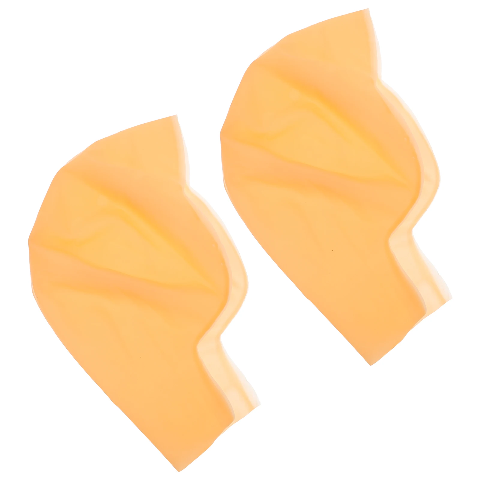 

2 Pcs Children's Heads Bald Cap for Kids Adult Halloween Adults Men Caps Makeup Costume Has