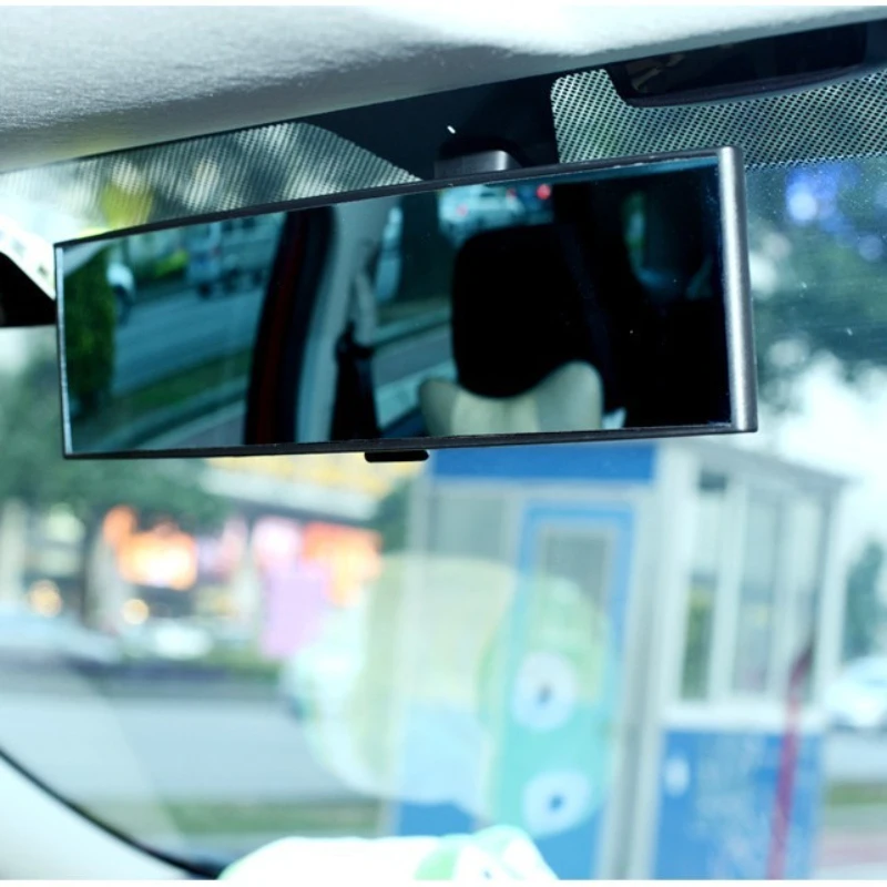 

Wide Angle Panoramic Baby Interior Rear View Mirror Extender Easy Clip Anti Glare Large Vision Auxiliary Monitor Car Accessories
