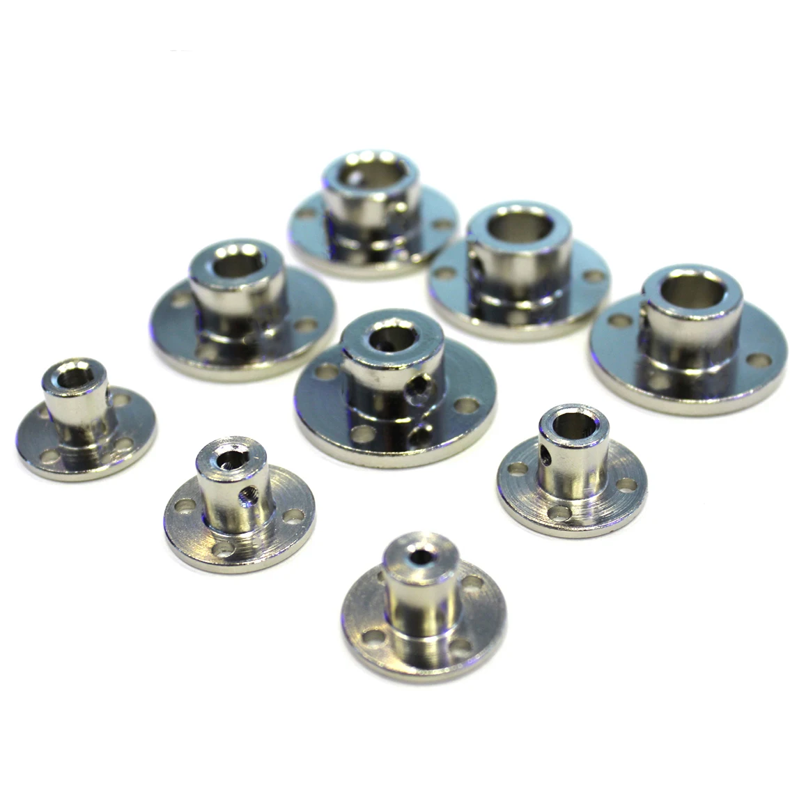 

1Pcs 3/3.175/4-12mm Flange Rigid Motor Shaft Coupling Coupler Transmission Connector Sleeve Adapter For Boat Car Model Airplane