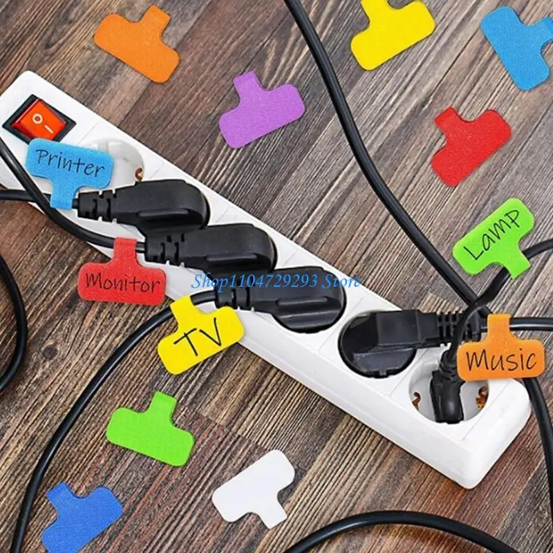 Color Coded Ticket for Data Center Equipment Office Networks Electrical Panel 