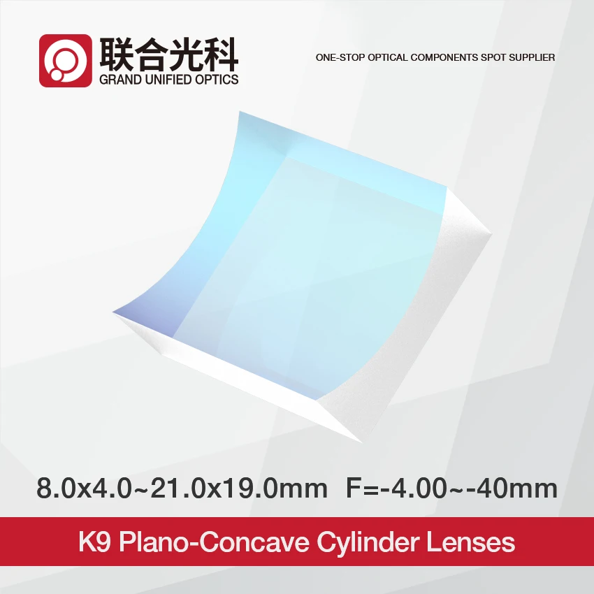 

AR Coating K9 Plano Concave Cylindrical Lenses VIS Coated