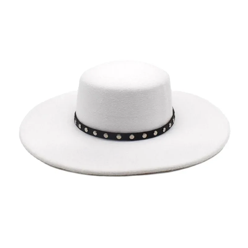 Women\'s british top hat Men\'s panama hats Summer Cowboy jazz domo hat free shipping luxury fedora elegant women\'s new 2024 black