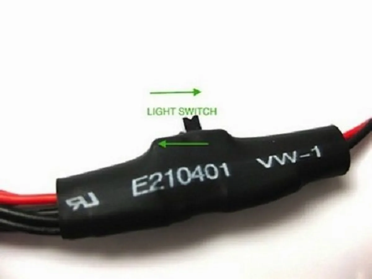 FALCON 2Led Angel Eyes & Demon Eyes LED phare rétro-éclairage pour voiture 1/10 RC