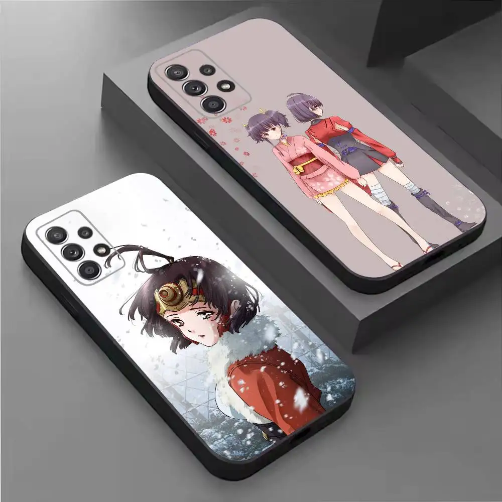 Anime K-Kabaneri of the Iron Fortress Soft Black Phone Case for Samsung  S26,25,24,21,22,21,20,10,9,8,7,6Ultra,Plus,Fe, Lite