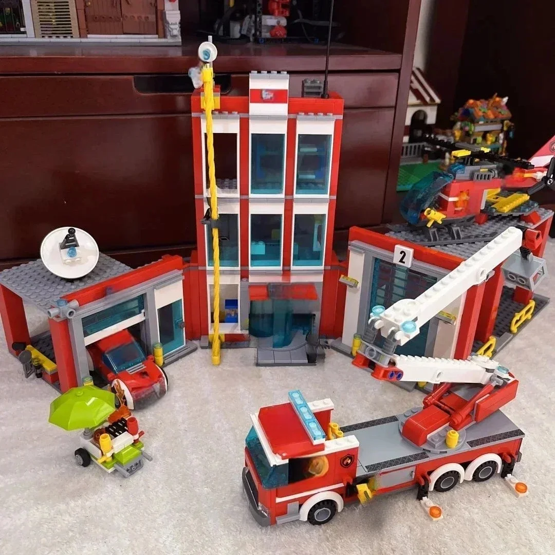 

MOC rescue vehicle building block set creative assembly model adult collection decoration ornaments