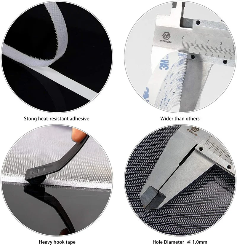 2023 New Indoor Insect Fly Screen Curtain Mesh Bug Mosquito Netting Door Window Anti Mosquito Net DIY Repair Patch Stickers