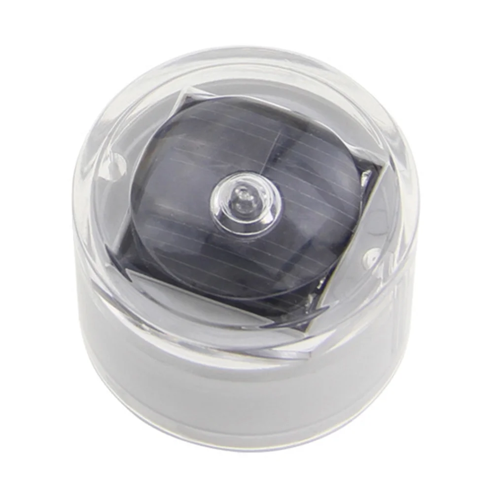 مصباح مدفون بالطاقة الشمسية باللون الأزرق PC مقاوم للماء في الأرض لإضاءة المناظر الطبيعية في الحديقة الخارجية ومسار الفناء #5