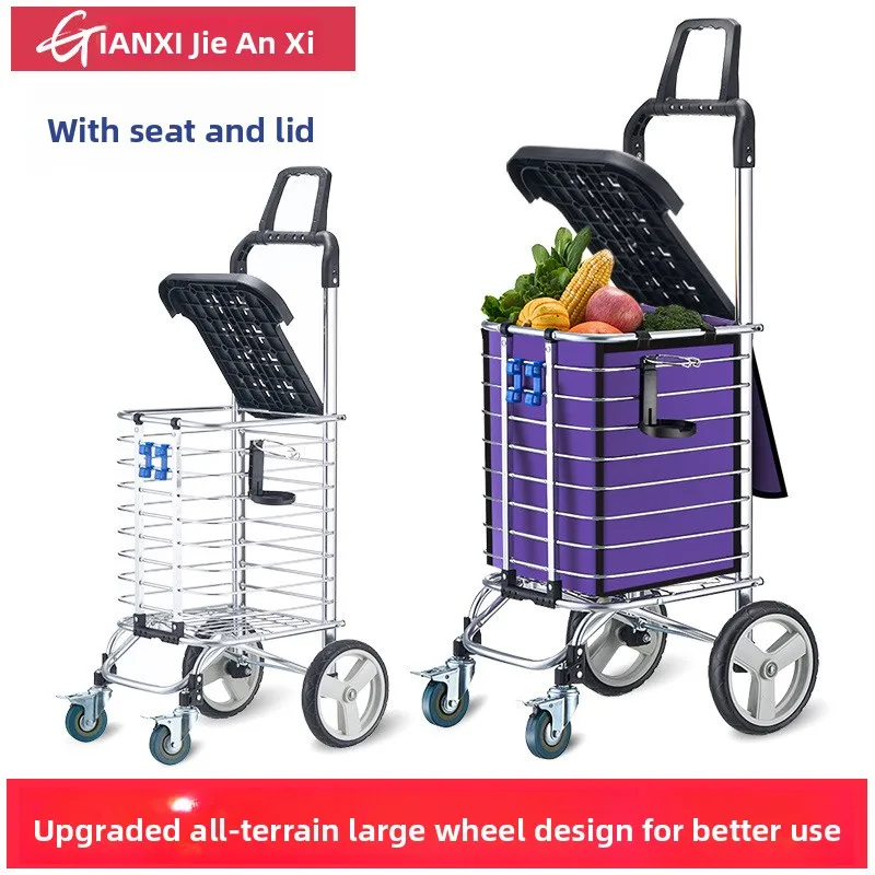 chariot-de-courses-compact-pour-usage-domestique-silencieux-avec-poignee-de-traction-ideal-pour-les-courses-de-legumes-panier-a-tirer-a-la-main-empilable-pour-personnes-agees