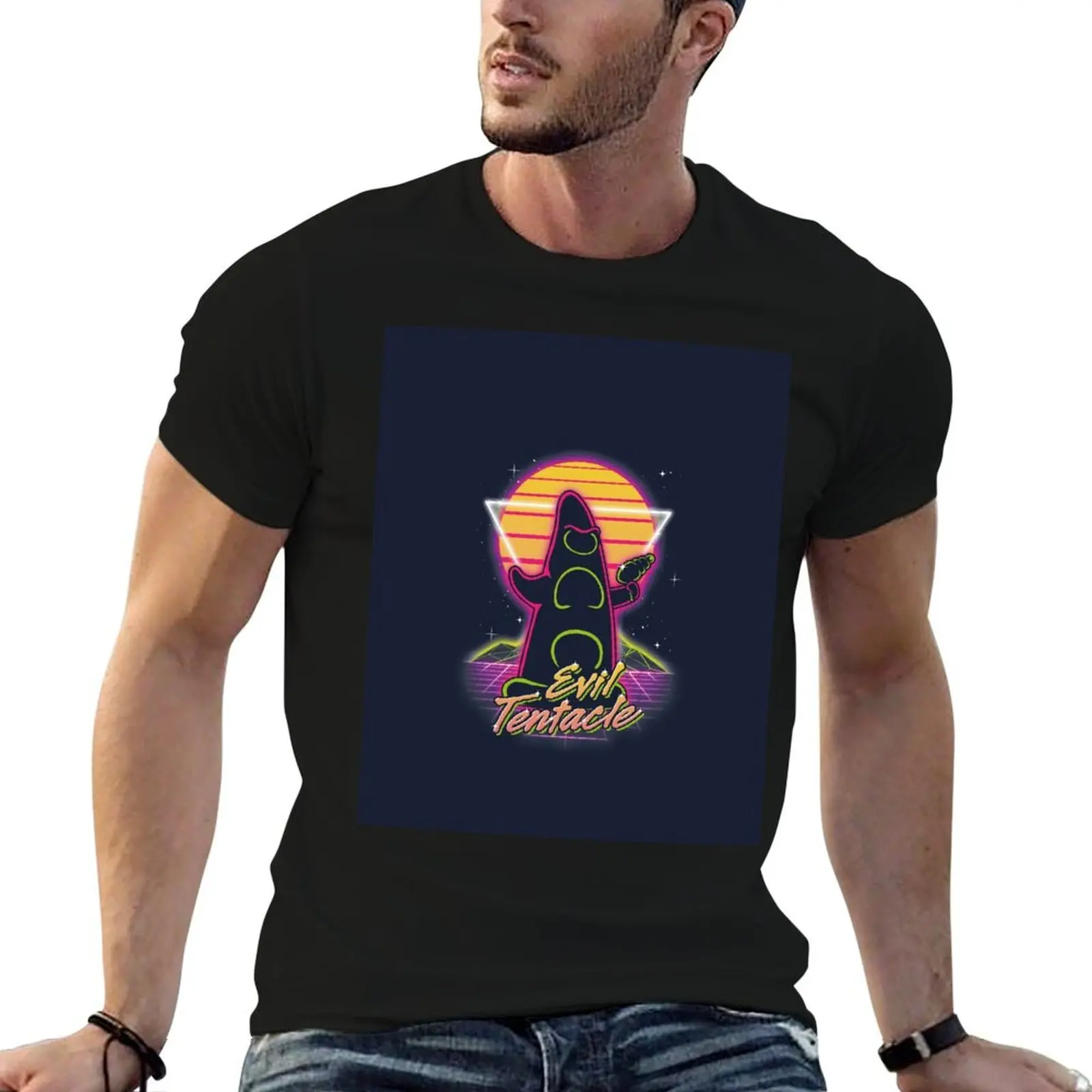 

Retro Evil Tentacle T-Shirt t shirts for man graphic tees t shirt man plain t shirt for man T-Shirt