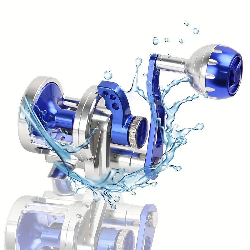 

Новинка 2024, катушка для джиггинга с медленным шагом с ЧПУ для соленой воды, максимальная нагрузка 35 кг, левая/правая ручка, катушка для лодки, верхняя Рыболовная катушка для джиггинга