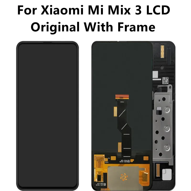 Mix3 Lcd  For Xiaomi Mi Mix3 LCD Display Touch Screen Digitizer Assembly For Xiaomi Mi Mix 3 MiMix3 Lcds