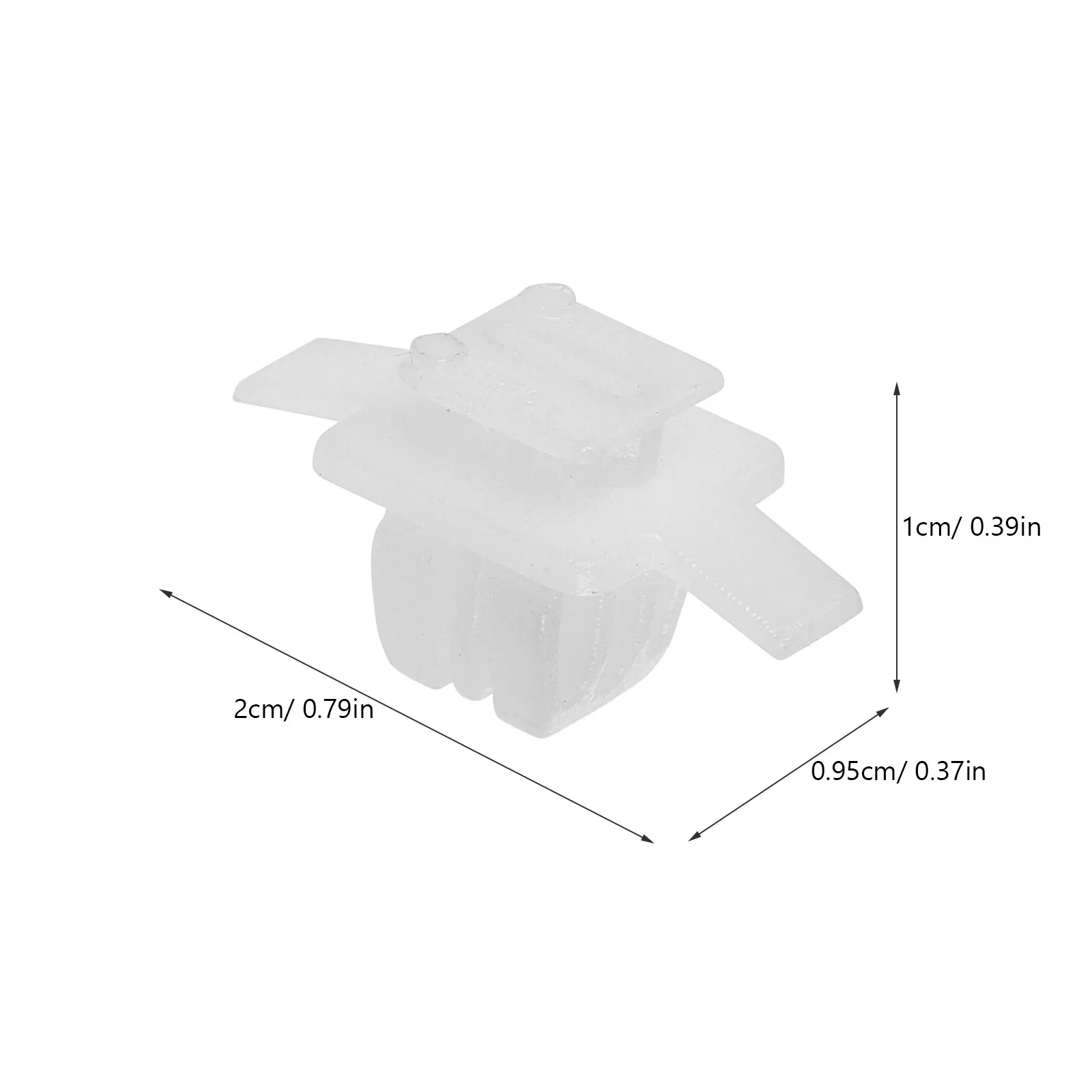 50Pcs Wheel Arch Molding Clips Panel Retainer Fasteners for Car Bumper Side Beam Trim Automotive Body Panel Repair Replacement