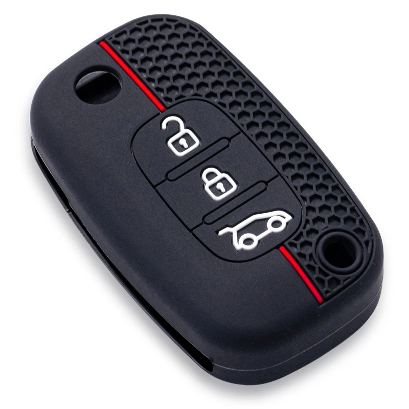 غطاء مفتاح السيارة لرينو 2016 ميجان 3 فلوينس لادا بريورا كالينا جرانتا Xray ل سمارت فورتو 453 فورفور 2015 - 2017