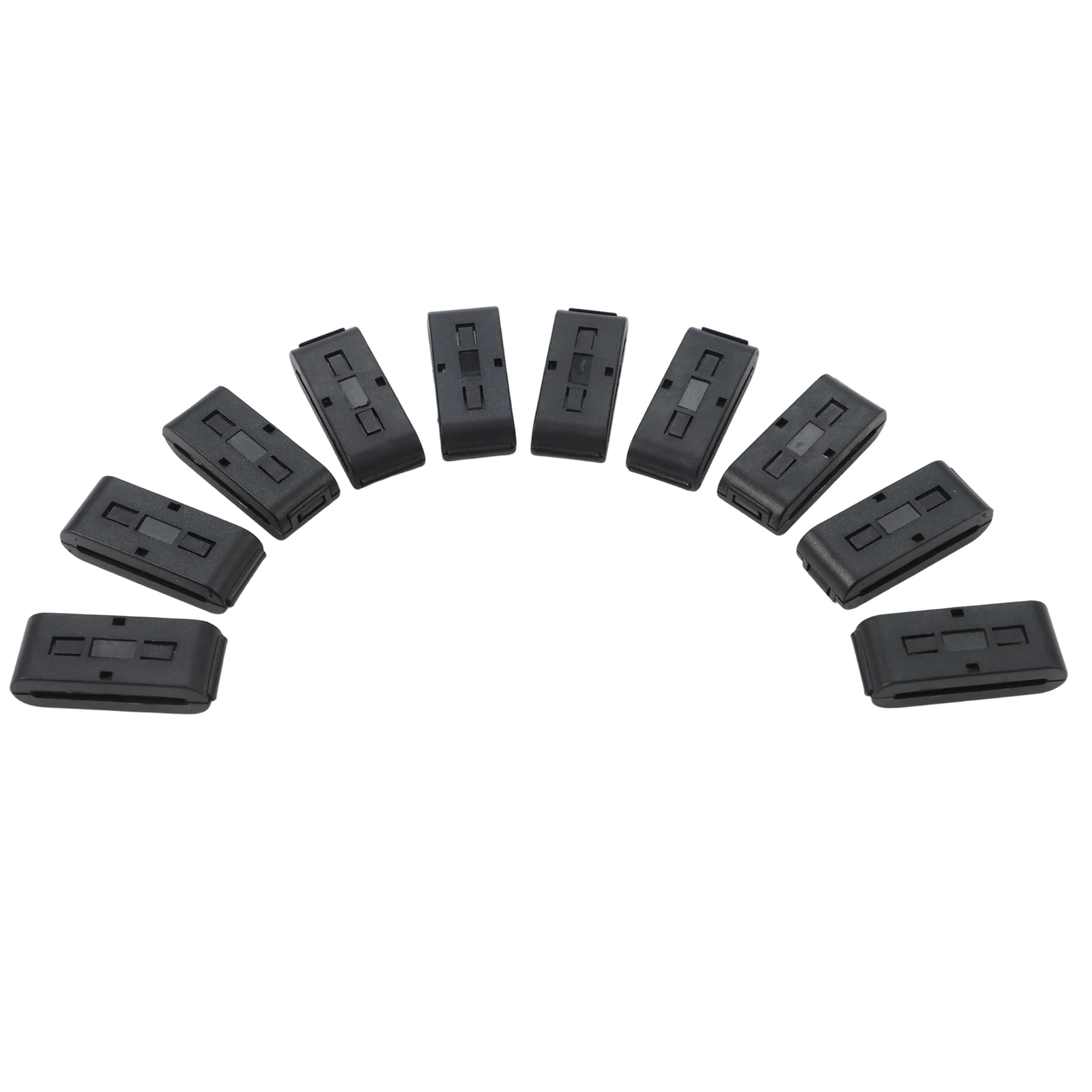 10PCS Ferrite Core 37x10mm Ferrite Ring Clip-on Ferrite Core Noise Suppressor Wire Clip Electromagnetic-Interference Reduction