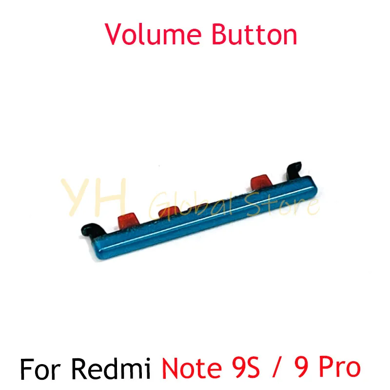 

For Xiaomi Redmi Note 9 / Note 9 Pro / Note 9 Pro 5G / Note 9S Power ON OFF Volume Up Down Side Button Key