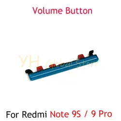 For Xiaomi Redmi Note 9 / Note 9 Pro / Note 9 Pro 5G / Note 9S Power ON OFF Volume Up Down Side Button Key