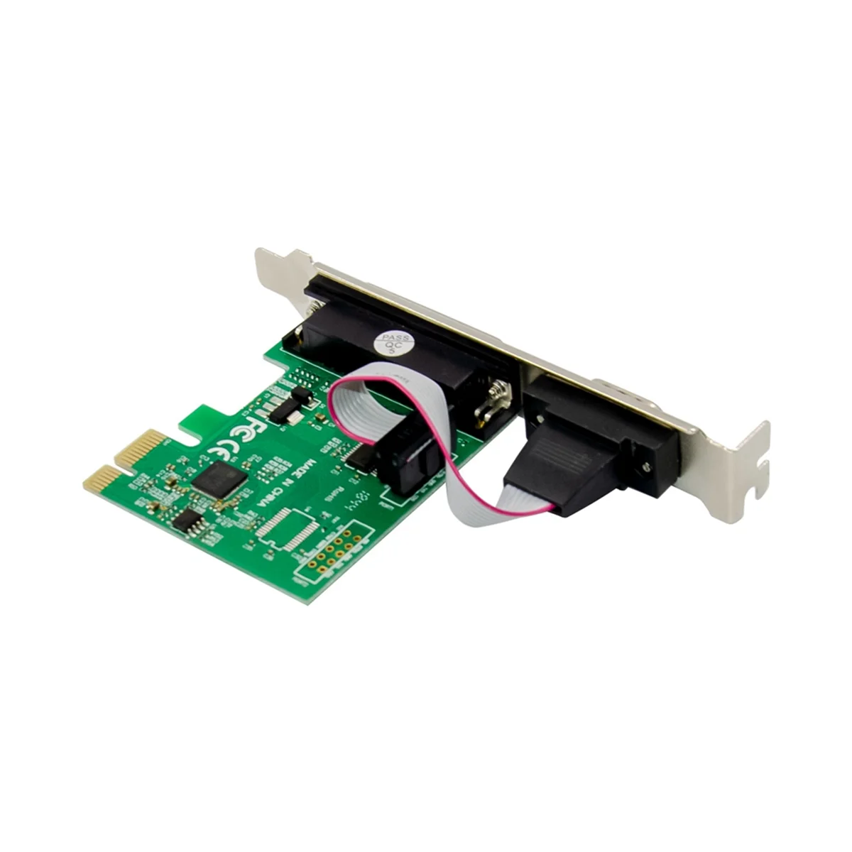 Expansion Card ST329 PCIe X1 AX99100 1S1P Industrial RS232+LTP Control Multifunction Convenient Expansion Card