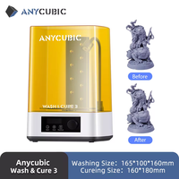 ANYCUBIC Wash & Cure 3 For Photon Mono 2 LCD SLA 3D Printer Models UV Rotary Curing Resin Cleaning Machine 2 in 1