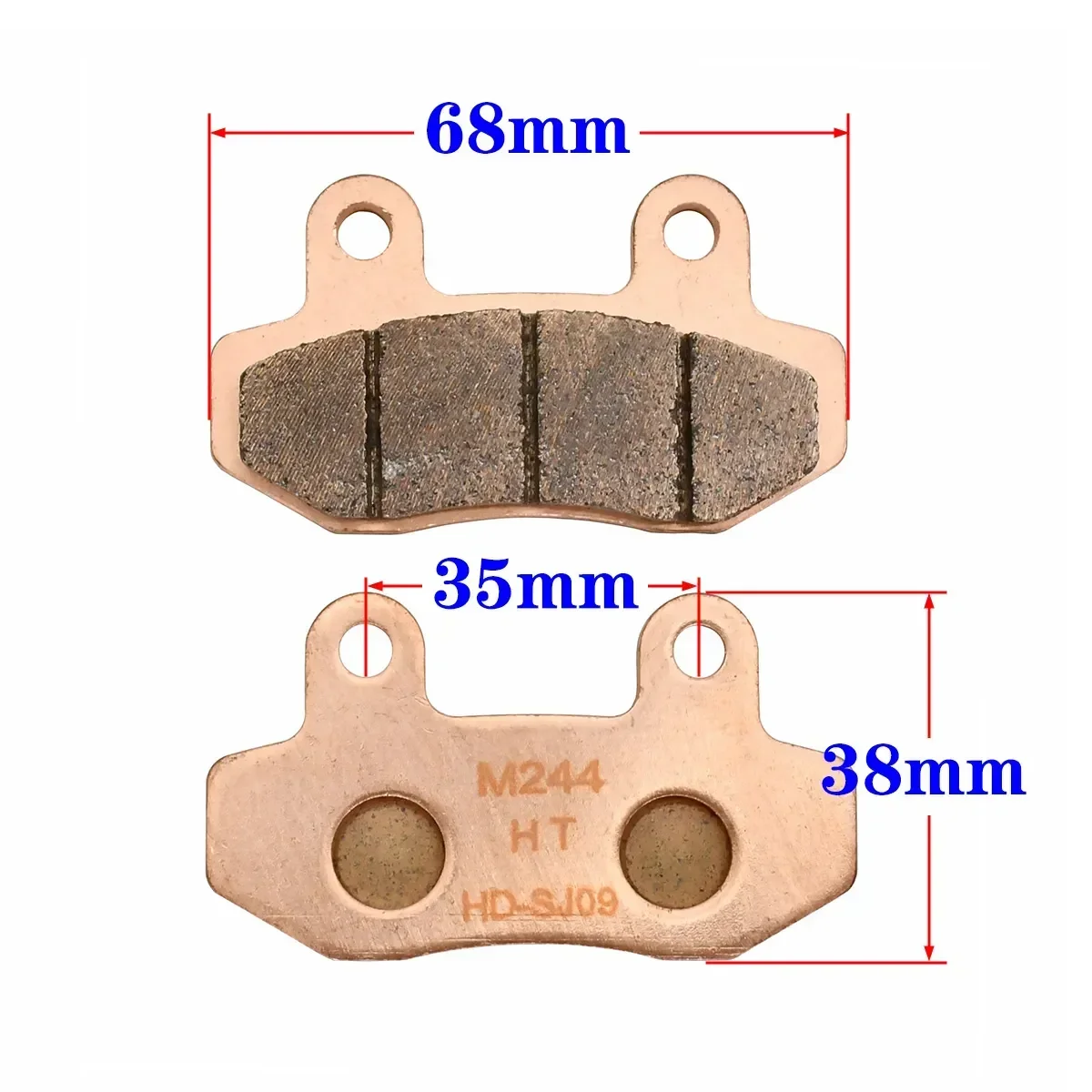 Surron Ultra Bee Front Rear Brake Pads Electric Motorcycle Accessories OEM Original Copper Based Sintering Enduro Dirt Pit Bike