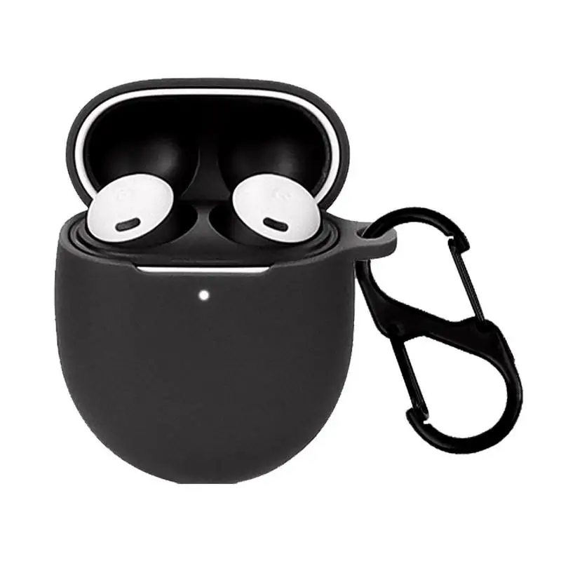 Silicone Protective Case For Google Pro Wireless Headphone Protector Case Cover Shell With Hook Dustproof Sleeve