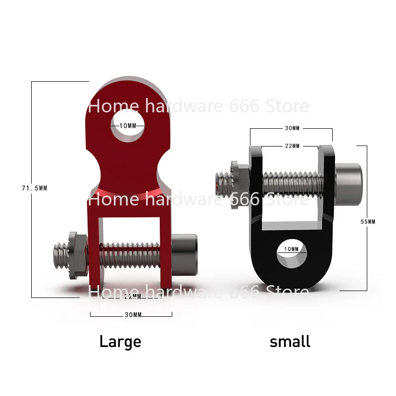 جديد تعديل دراجة نارية مانع الصدمات الخلفي تعليق الداعم سبائك الألومنيوم ارتفاع تمديد موسع المنزلق موتو الملحقات