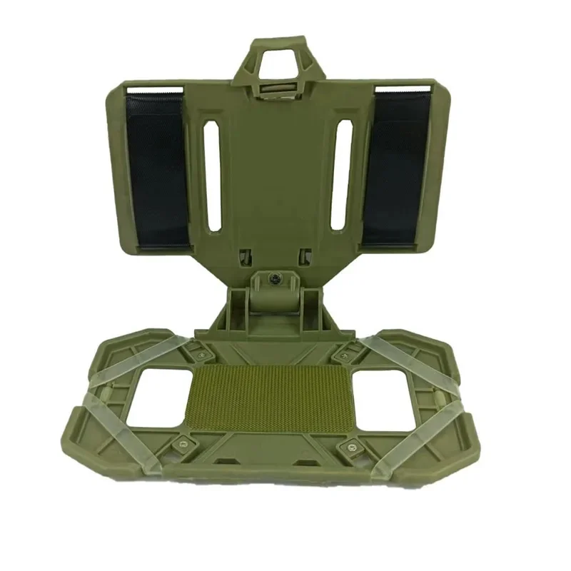 Тактическая панель MOLLE, складной держатель для телефона и GPS, аксессуар для нагрудного жилета, для охоты, страйкбола, активного отдыха